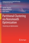 Image for Partitional Clustering via Nonsmooth Optimization : Clustering via Optimization