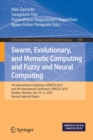 Image for Swarm, Evolutionary, and Memetic Computing and Fuzzy and Neural Computing