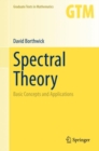 Image for Spectral theory  : basic concepts and applications
