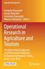 Image for Operational Research in Agriculture and Tourism