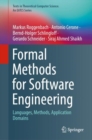 Image for Formal methods for software engineering  : languages, methods, application domains