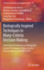 Image for Biologically Inspired Techniques in Many-Criteria Decision Making