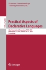 Image for Practical Aspects of Declarative Languages : 22nd International Symposium, PADL 2020, New Orleans, LA, USA, January 20–21, 2020, Proceedings