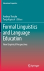 Image for Formal Linguistics and Language Education