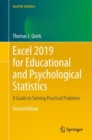 Image for Excel 2019 for Educational and Psychological Statistics : A Guide to Solving Practical Problems