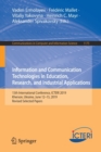 Image for Information and Communication Technologies in Education, Research, and Industrial Applications : 15th International Conference, ICTERI 2019, Kherson, Ukraine, June 12–15, 2019, Revised Selected Papers