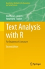 Image for Text Analysis with R: For Students of Literature