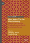 Image for What Makes Effective Whistleblowing