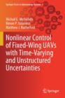 Image for Nonlinear Control of Fixed-Wing UAVs with Time-Varying and Unstructured Uncertainties