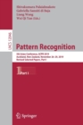 Image for Pattern Recognition : 5th Asian Conference, ACPR 2019, Auckland, New Zealand, November 26–29, 2019, Revised Selected Papers, Part I