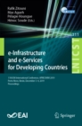 Image for E-Infrastructure and E-Services for Developing Countries: 11th EAI International Conference, AFRICOMM 2019, Porto-Novo, Benin, December 3-4, 2019, Proceedings