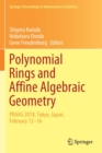 Image for Polynomial Rings and Affine Algebraic Geometry