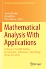 Image for Mathematical Analysis With Applications