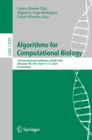 Image for Algorithms for Computational Biology Lecture Notes in Bioinformatics: 7th International Conference, AlCoB 2020, Missoula, MT, USA, April 13-15, 2020, Proceedings