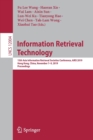 Image for Information Retrieval Technology : 15th Asia Information Retrieval Societies Conference, AIRS 2019, Hong Kong, China, November 7–9, 2019, Proceedings