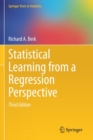 Image for Statistical Learning from a Regression Perspective