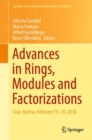 Image for Advances in Rings, Modules and Factorizations: Graz, Austria, February 19-23, 2018