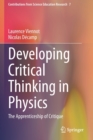 Image for Developing Critical Thinking in Physics