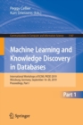 Image for Machine Learning and Knowledge Discovery in Databases : International Workshops of ECML PKDD 2019, Wurzburg, Germany, September 16–20, 2019, Proceedings, Part I
