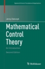 Image for Mathematical Control Theory : An Introduction