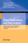 Image for Smart Applications and Data Analysis: Third International Conference, SADASC 2020, Marrakesh, Morocco, June 25-26, 2020, Proceedings