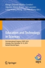 Image for Education and Technology in Sciences : First International Congress, CISETC 2019, Arequipa, Peru, December 10–12, 2019, Revised Selected Papers