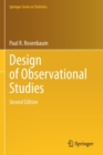 Image for Design of Observational Studies