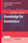 Image for Knowledge for Governance