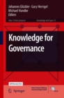 Image for Knowledge for Governance