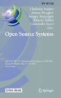 Image for Open Source Systems : 16th IFIP WG 2.13 International Conference, OSS 2020, Innopolis, Russia, May 12–14, 2020, Proceedings