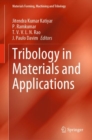 Image for Tribology in Materials and Applications