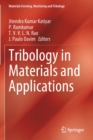 Image for Tribology in Materials and Applications