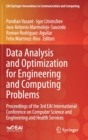 Image for Data Analysis and Optimization for Engineering and Computing Problems
