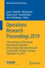 Image for Operations Research Proceedings 2019 : Selected Papers of the Annual International Conference of the German Operations Research Society (GOR), Dresden, Germany, September 4-6, 2019