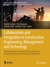 Image for Collaboration and Integration in Construction, Engineering, Management and Technology : Proceedings of the 11th International Conference on Construction in the 21st Century, London 2019
