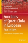 Image for Functions of Sports Clubs in European Societies