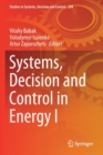 Image for Systems, Decision and Control in Energy I