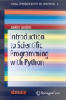 Image for Introduction to Scientific Programming with Python