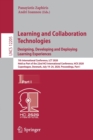 Image for Learning and Collaboration Technologies. Designing, Developing and Deploying Learning Experiences : 7th International Conference, LCT 2020, Held as Part of the 22nd HCI International Conference, HCII 