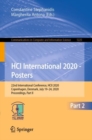 Image for HCI International 2020 - Posters : 22nd International Conference, HCII 2020, Copenhagen, Denmark, July 19–24, 2020, Proceedings, Part II