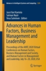 Image for Advances in Human Factors, Business Management and Leadership: Proceedings of the AHFE 2020 Virtual Conferences on Human Factors, Business Management and Society, and Human Factors in Management and Leadership, July 16-20, 2020, USA : 1209