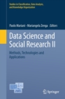 Image for Data Science and Social Research II : Methods, Technologies and  Applications