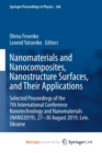 Image for Nanomaterials and Nanocomposites, Nanostructure Surfaces, and Their Applications : Selected Proceedings of the 7th International Conference Nanotechnology and Nanomaterials (NANO2019), 27 - 30 August 