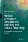 Image for Artificial Intelligence, Computational Modelling and Criminal Proceedings