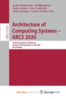 Image for Architecture of Computing Systems - ARCS 2020