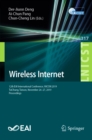 Image for Wireless Internet: 12th EAI International Conference, WiCON 2019, TaiChung, Taiwan, November 26-27, 2019, Proceedings