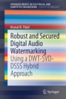Image for Robust and Secured Digital Audio Watermarking
