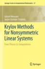 Image for Krylov Methods for Nonsymmetric Linear Systems : From Theory to Computations