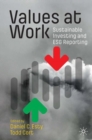 Image for Values at Work: Sustainable Investing and ESG Reporting