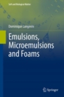 Image for Emulsions, Microemulsions and Foams